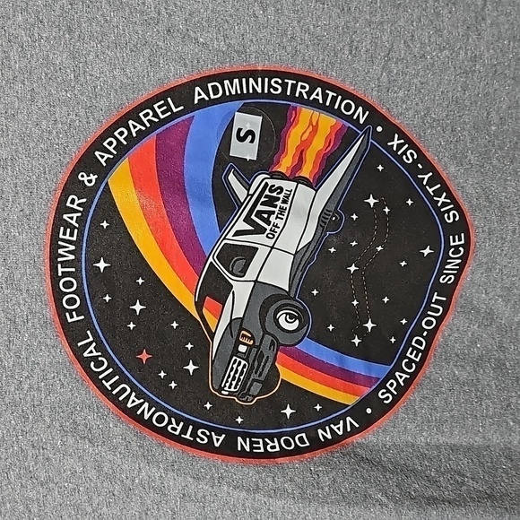 Vans Astronomical Tee Shirt Size Small NWT - Picture 2 of 8